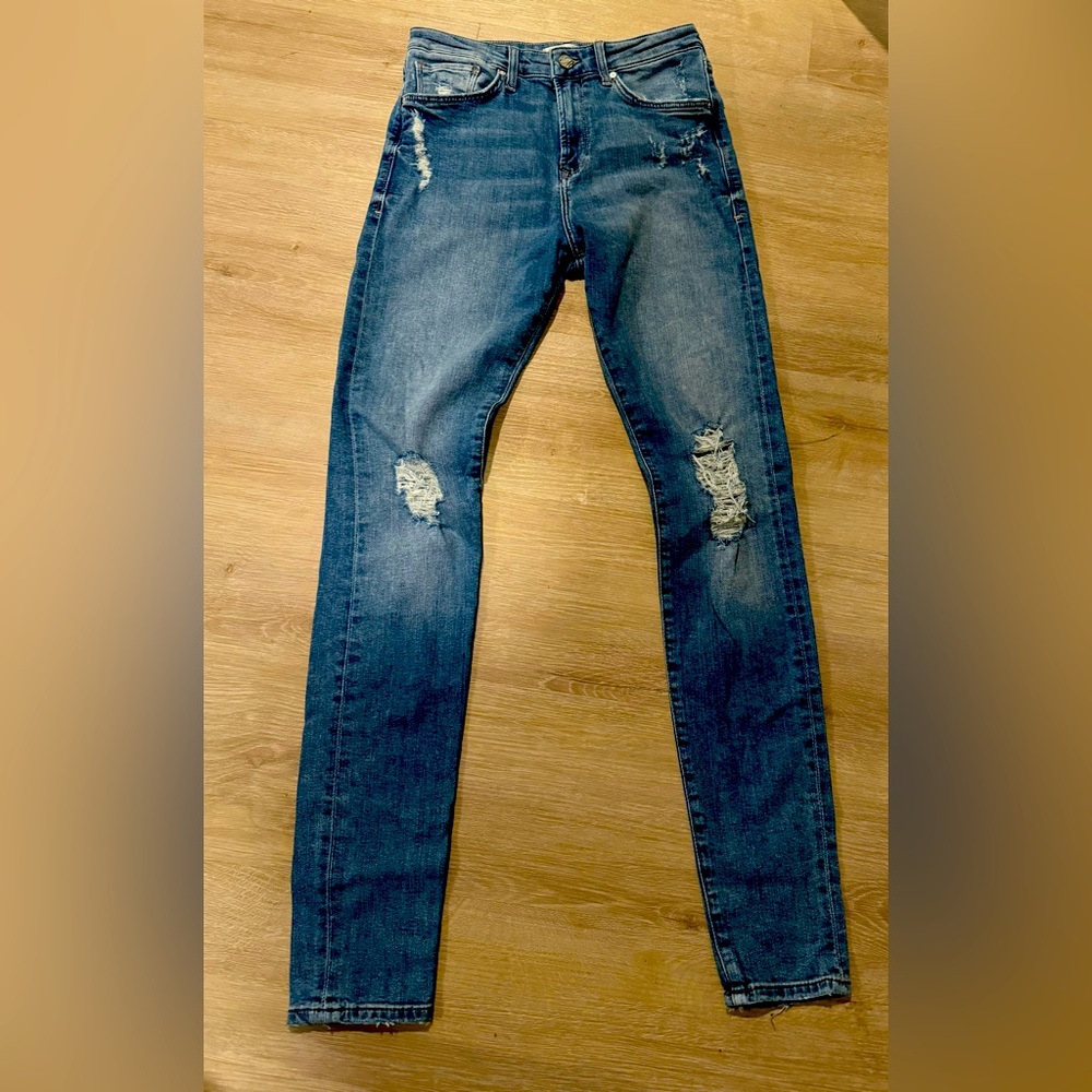 Mavi High Waisted Skinny Jeans